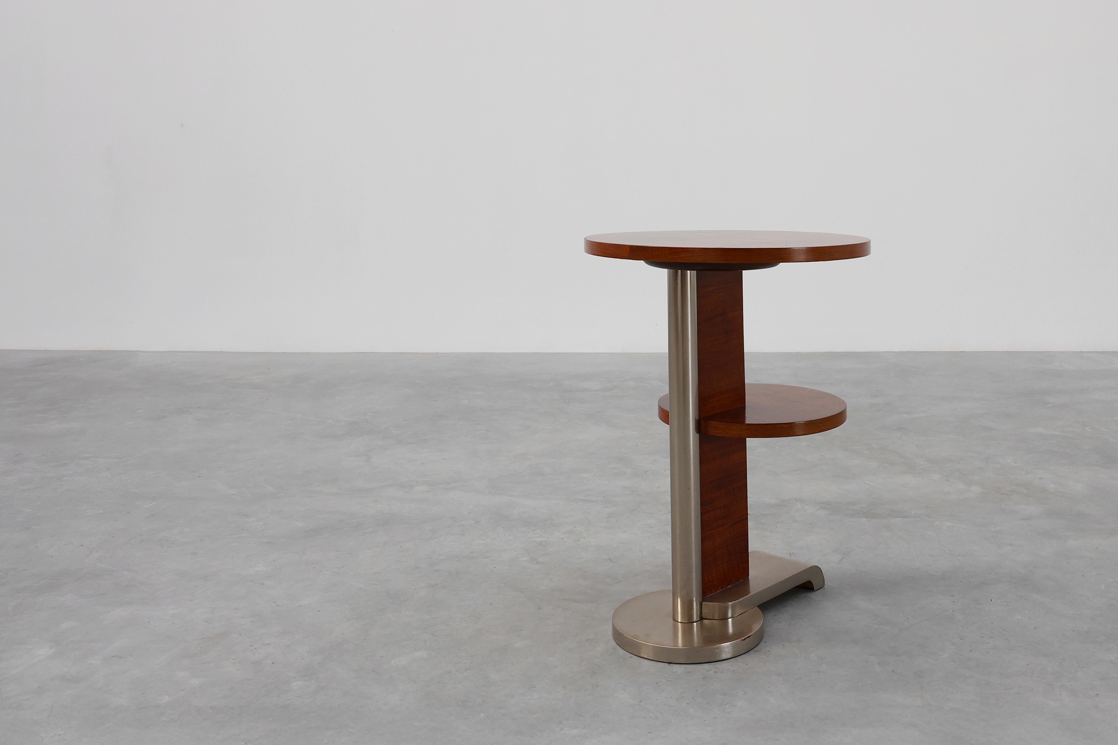 Art Deco Two-tiered modernist Side Table, France ca. 1925thumbnail